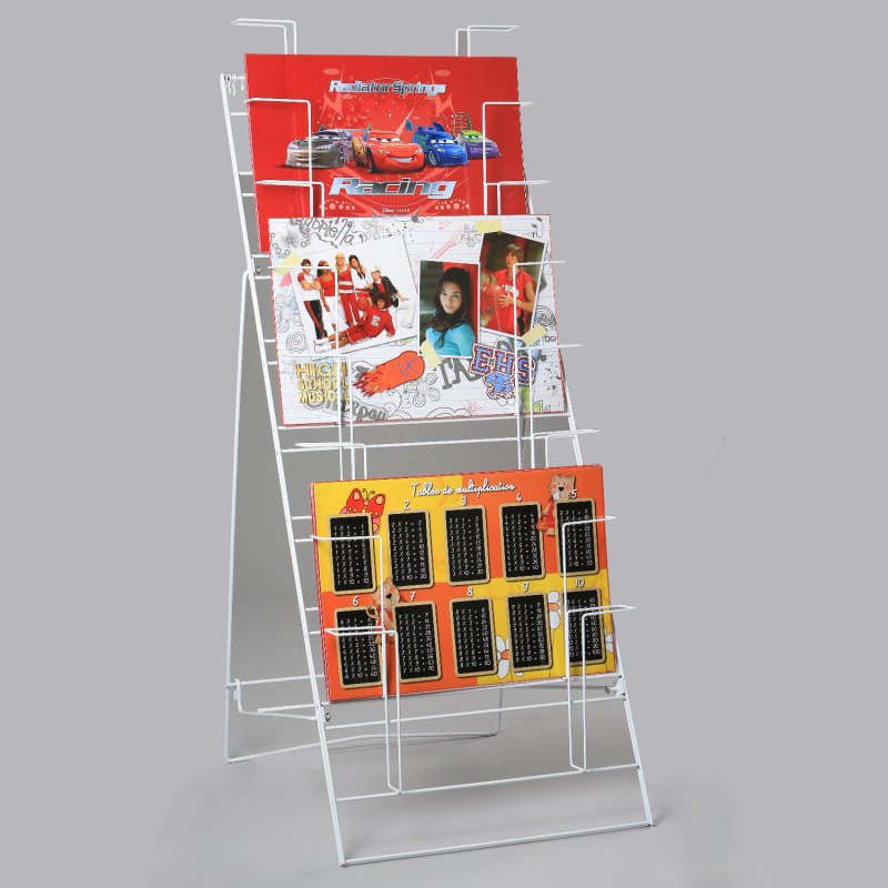 Display en métal pour sous-mains